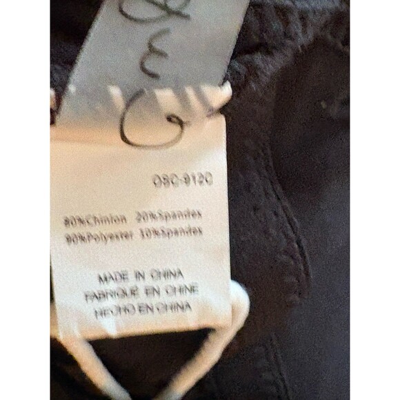 Cupshe NWT LG One Piece Black Low Plunge Halter Boho Open Back Y2K Paisley Trim - Picture 9 of 15